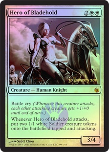 (Promo-Prerelease)Hero of Bladehold/刃砦の英雄